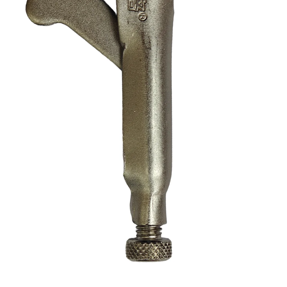 Home DIY 10 Inch High-end Round Mouth Reticulate Pattern Locking Pliers Industrial Labor Saving Sealing Hand Tool