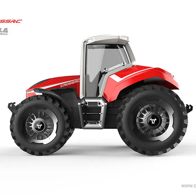 Crossrc Tl4 Large Iron Bull Tractor 1/8 Remote Control Electric 4wd Off Road Vehicle Differential Lock Rc Model Car Holiday Gift