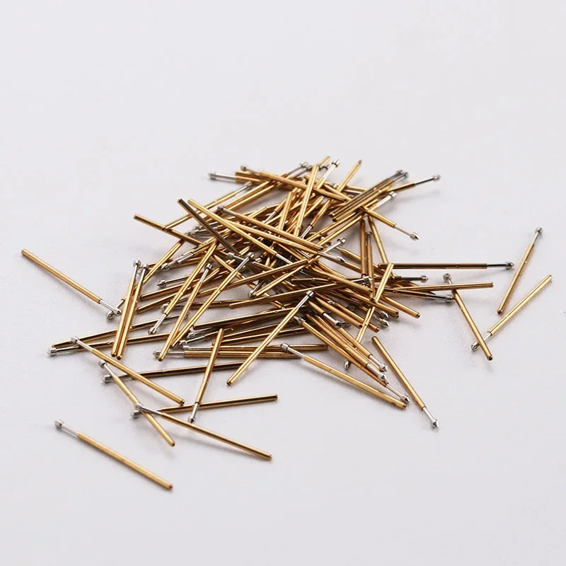 100PCS/pack P50-E2 Conical Spring Test Probe Outer Diameter 0.68mm Length 16.55mm PCB Pogo Pin