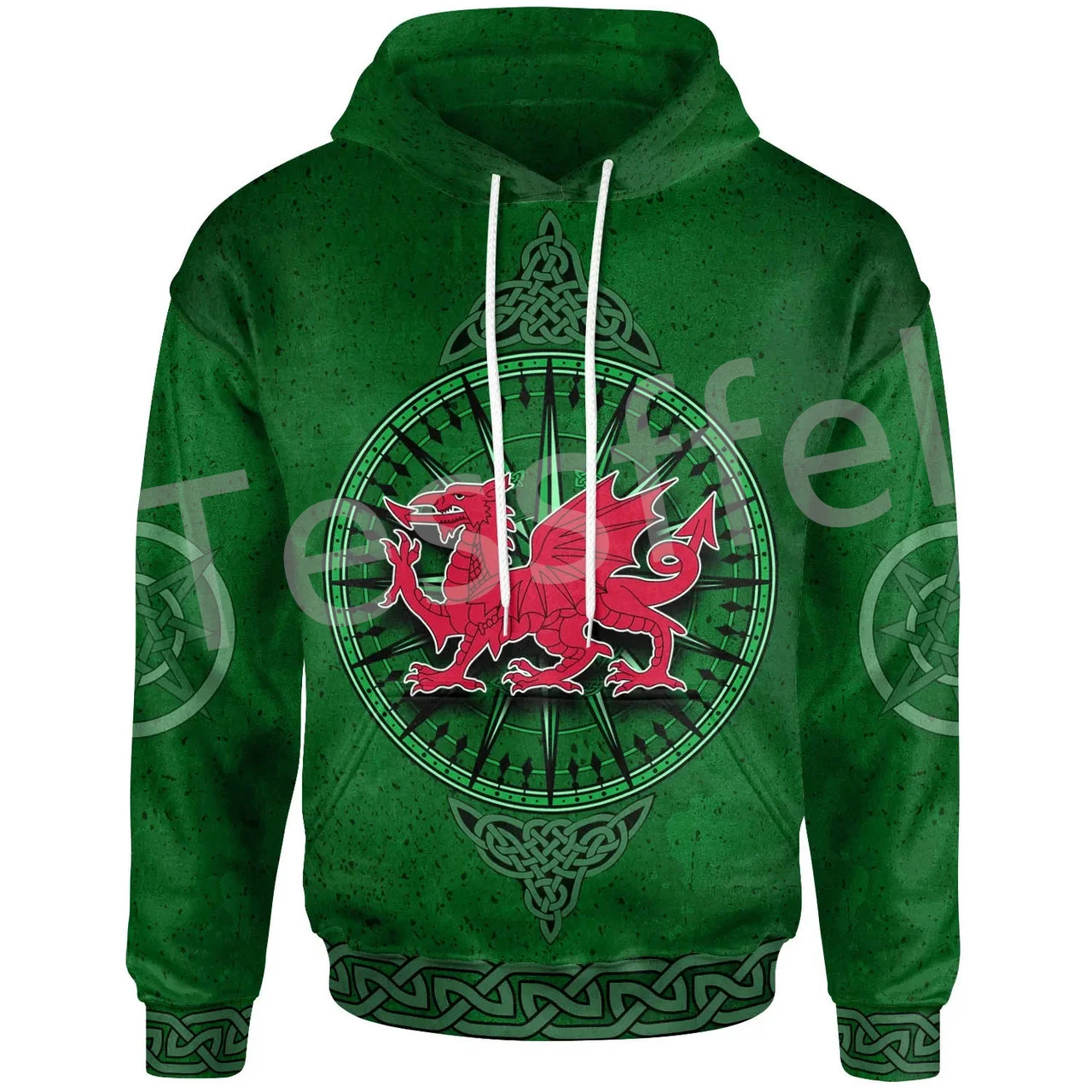 

NewFashion Country Wales Cymru Celtic Tattoo Retro Streetwear Tracksuit 3DPrint Men/Women Unisex Casual Funny Jacket Hoodies X17