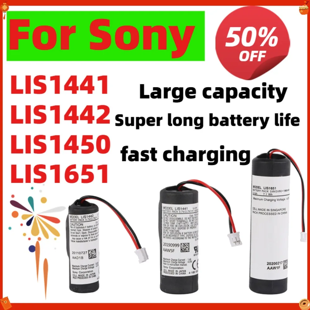 

For Sony PS3 Move Motion Controller Replacement Battery LIS1441 3.7V 1380mAh Li-ion Rechargeable Battery Packfor PS3 Move Handle