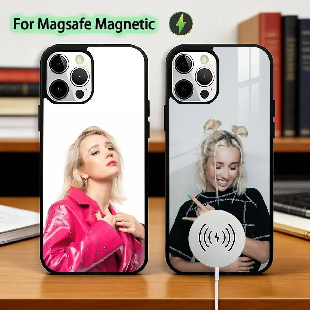 

K-Klava Koka Singer Phone Case For iPhone17,16,15,14,13,12,11 Plus,Pro Magnetic with Magsafe Wireless Charging