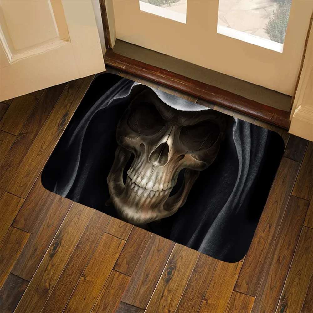 

Death Doormat Kawaii Rug Mat for Hallway Doormat Entrance Door Welcome Home Kitchen Carpet Carpet Living Room Doormats Bath Rugs