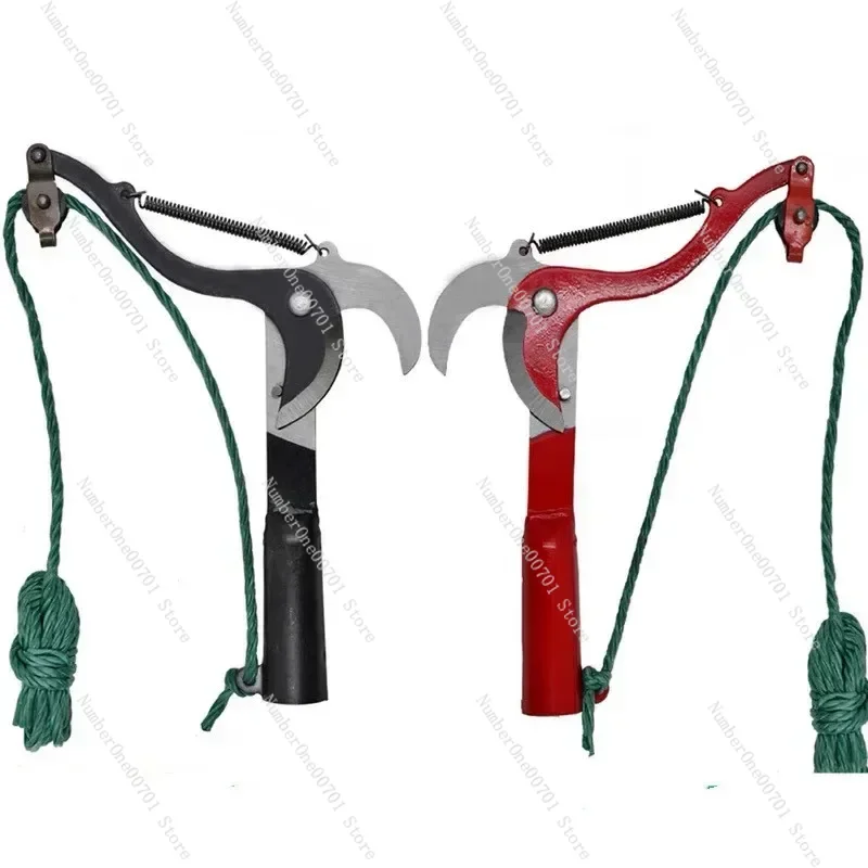 High Altitude Pruning Shears Tree Trimmer Branches Cutter Garden Pruning Scissor Pick Fruit Tool with Rope Useful Shear