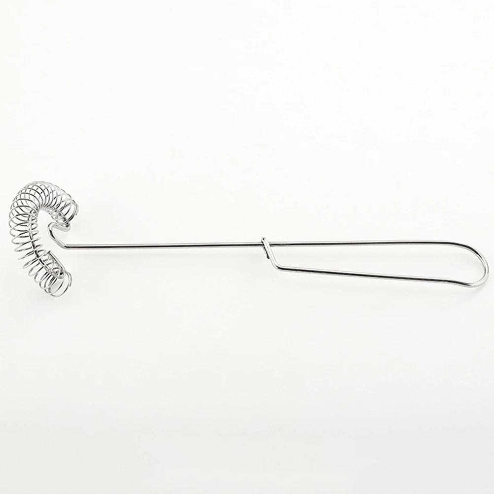 

2Pcs Egg Beater Stainless Steel Hand Whisks Spring Coil Kitchen Tools Milk Blender Hand Mixer Heat Insulated Handle Hook
