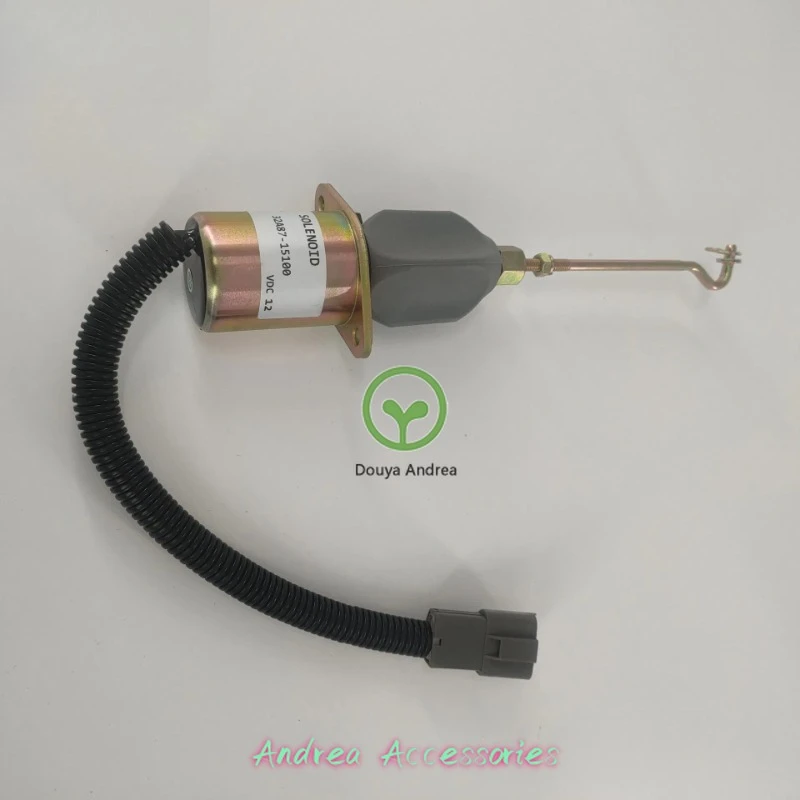 

32A87-15100 Электромагнитный клапан остановки 12 В для деталей строительной техники двигателя Mitsu bishi