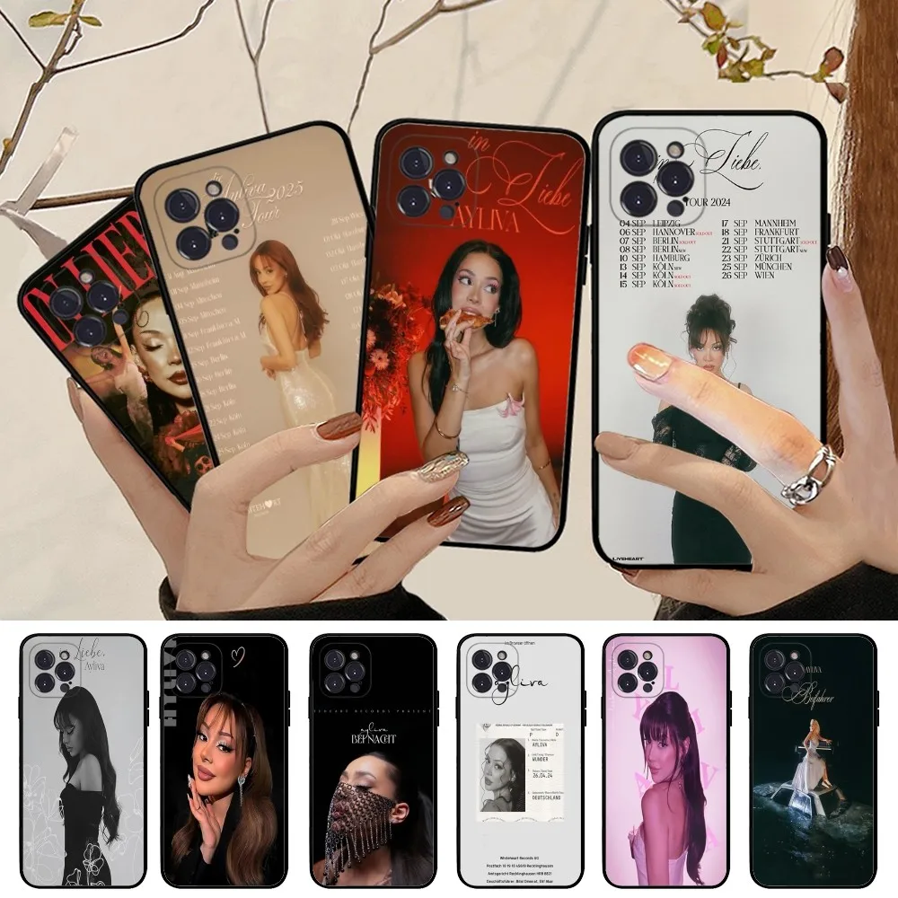 Ayliva German Singer Phone Case Silicone Soft For Iphone 16 15 14 13 12 11 Pro Mini XS MAX Plus X Cover