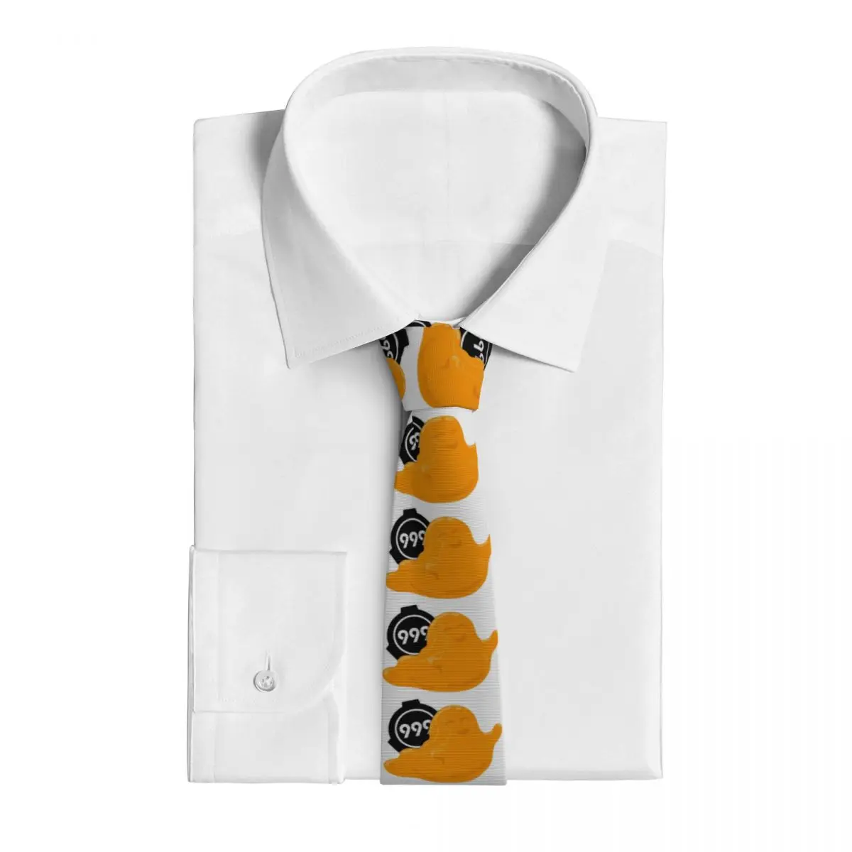 SCP 999 ربطة العنق الوحش دغدغة للرجال الحرير البوليستر 8 سنتيمتر ربطات العنق اكسسوارات الزفاف التعادل الكلاسيكية Gravatas