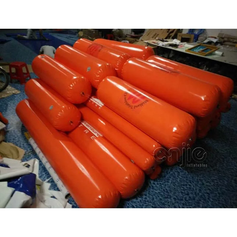 Factory Direct Selling Inflatable Floating Pontoon Inflatable PVC Tube Obstacle for Water Sport Gamespromote sales