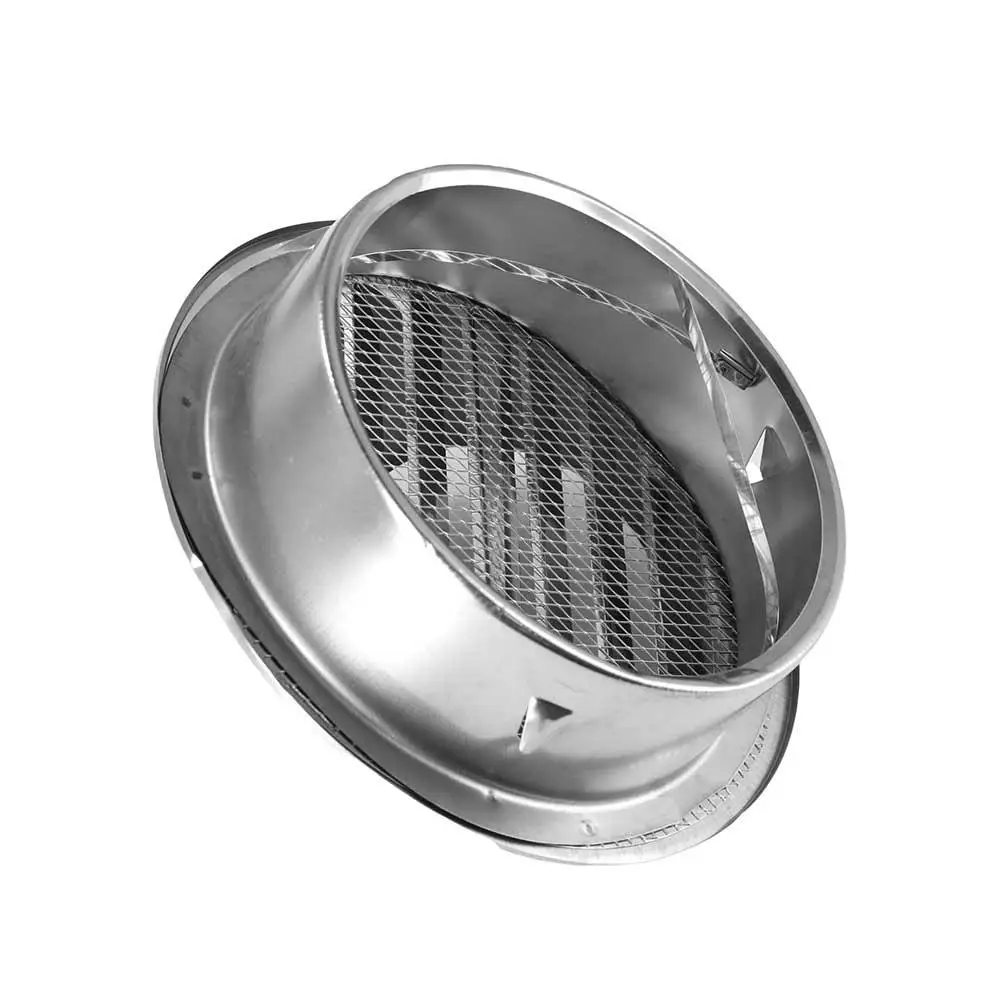 Stainless Steel Outdoor Outlet Ventilation Exhaust Air Ducting Home Grille Cover Exhaust Cover Vents Cap Air Vent Cover