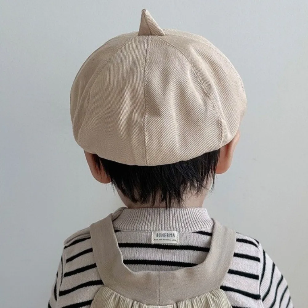 

New Solid Color Newsboy Hat Casual Breathable Beret Hats Duck Octagonal Painter Caps Spring Autumn
