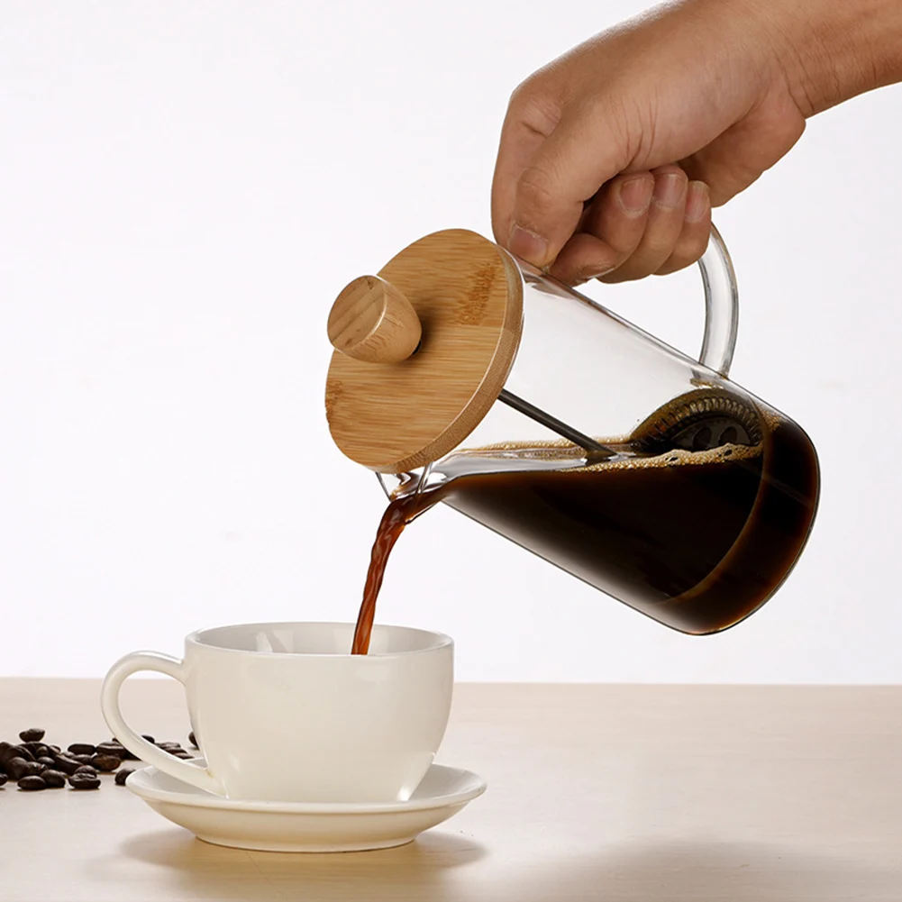 Vielseitiger französischer Filterpresstopf für zu Hause, multifunktional, perfekt für Kaffee, Tee, für Kaffeeliebhaber