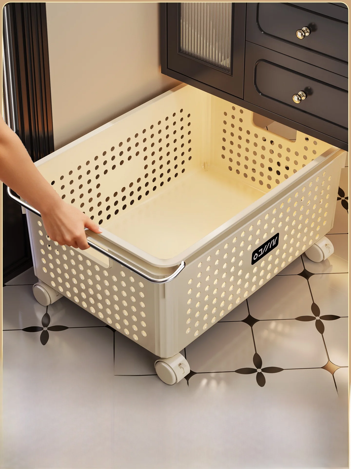 

Корзина для белья Batoom: Ретро-органайзер для хранения одежды во французском стиле для ванных комнат и прачечных