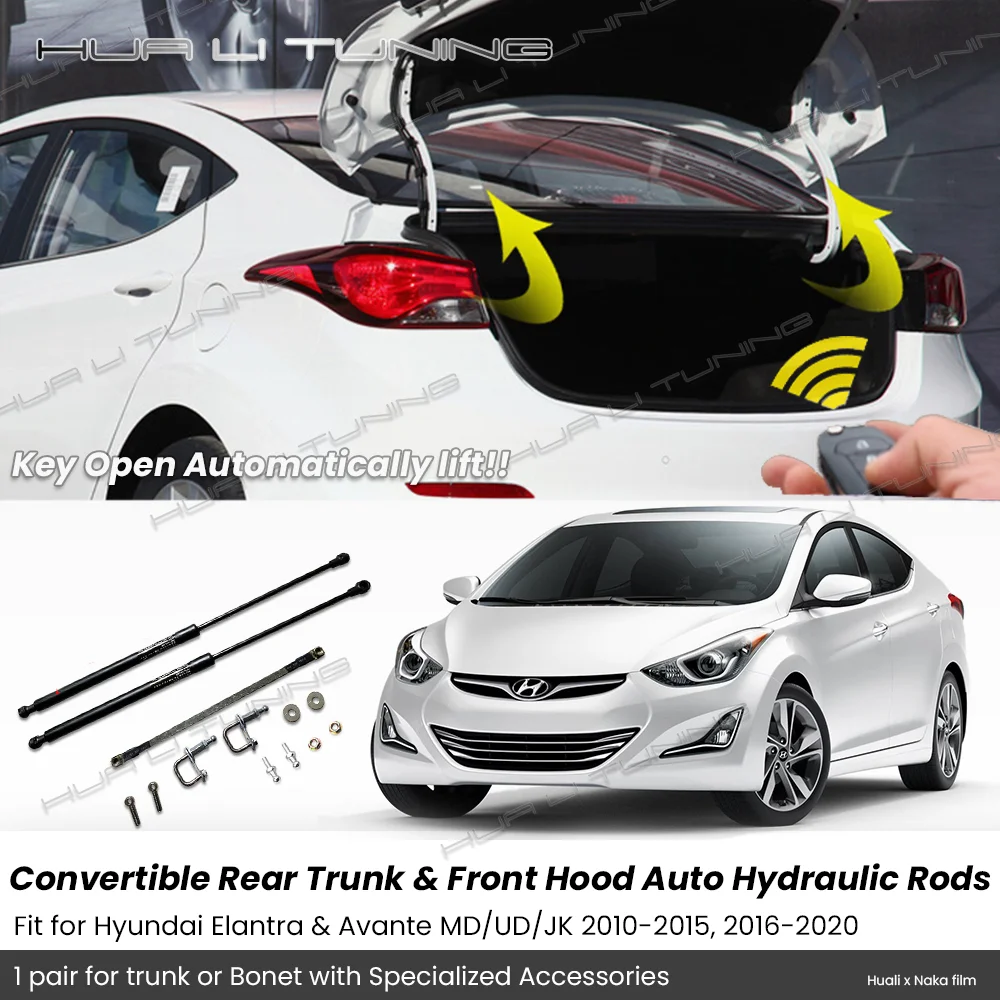 

Trunk Damper For Hyundai Elantra Avante 2010-2020 Tailgate Auto-Lift Assist Tailgate Front Engine Hood Shock Absorber Accessory