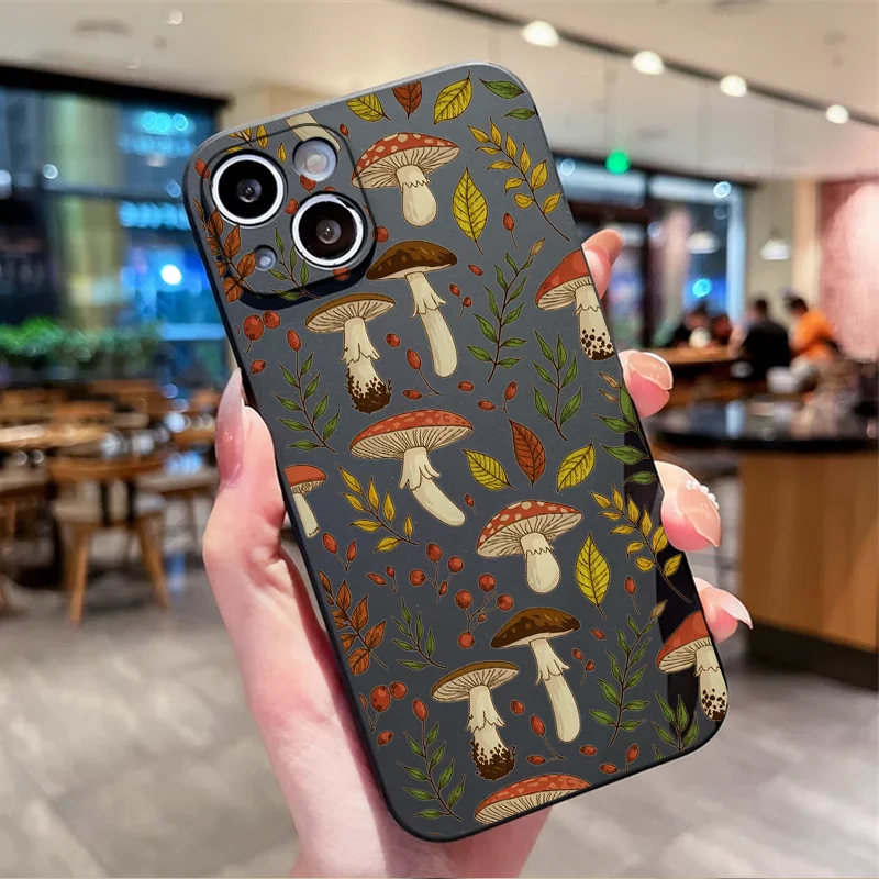 Retro Maple Leaf Flower Mushro – Phone Cases Motorola Bewertung und Preis