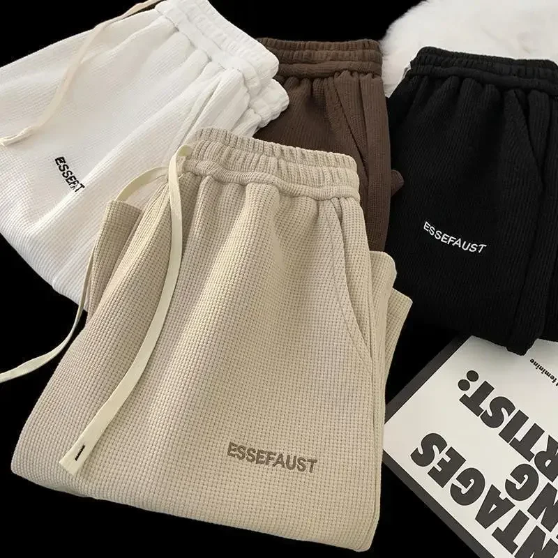 

LIBIELIY American Style Solid Color Casual Shorts For Men And Women 2024 Trendy Brand Versatile Student Five Minute Pants