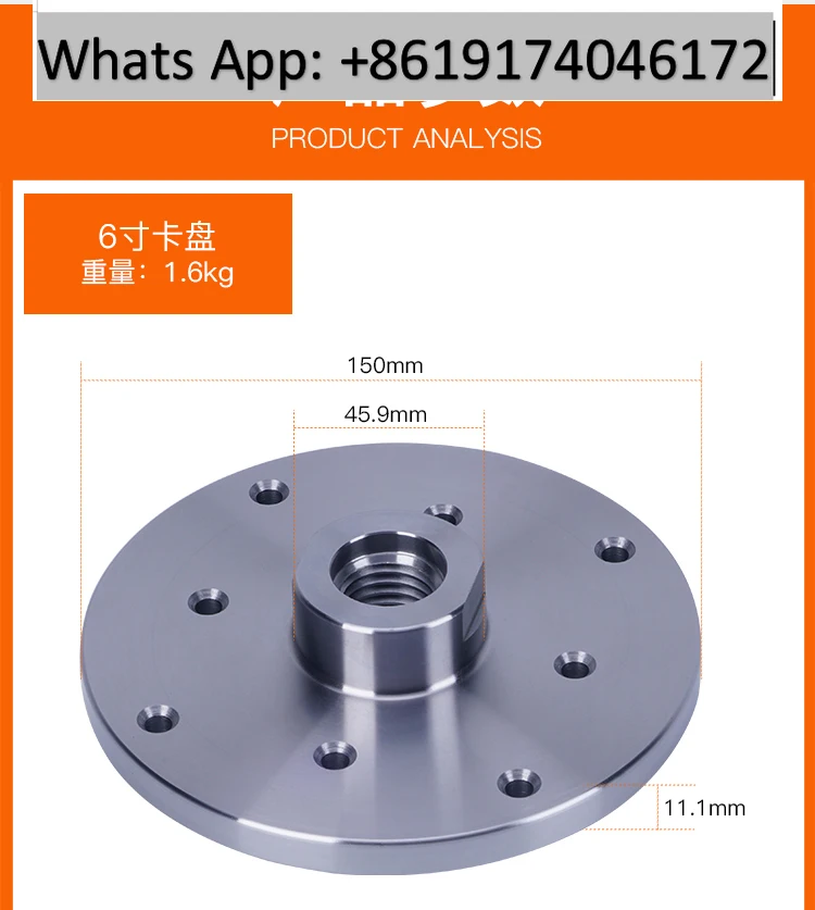 

210 small lathe woodworking tool holder wooden spinning hand-held woodworking flower plate ER milling chuck seat chuck