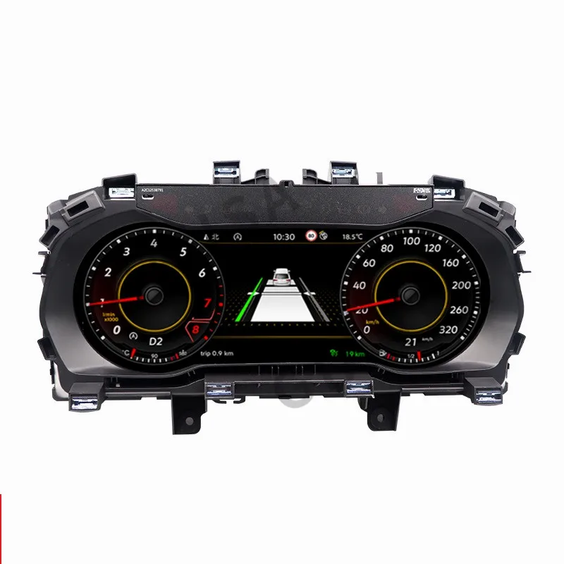 

Car Digital Cluster Virtual Cockpit For Volkswagen VW Polo Dashboard Entertainment Instrument Speed Meter Screen Odometer