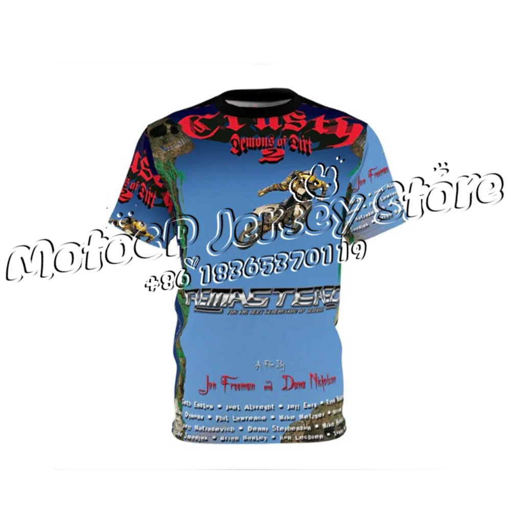 

Новое поступление, мужские мотоциклетные футболки на заказ, мужские трикотажные изделия для мотокросса большого размера, детские/взрослые топы универсального размера