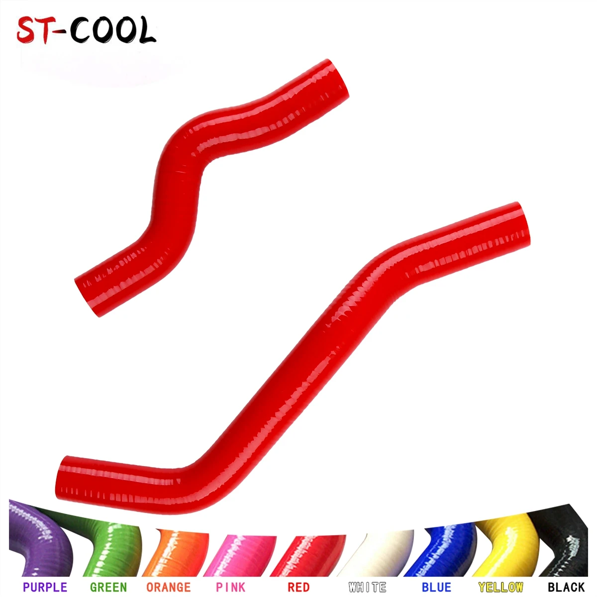 

For Honda Civic 1.6 EP2 D16V1 Chassis 2000-2005 Engine 2001 2002 2003 2004 Silicone Radiator Coolant Heater Hoses Tubes Kit 2Pcs