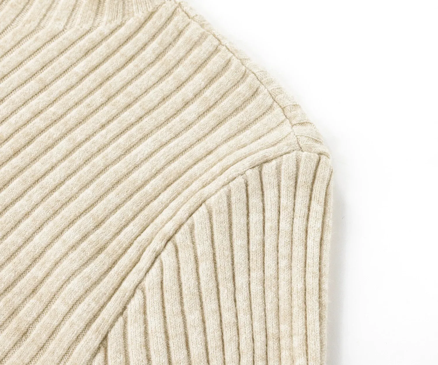 2026 Damen Herbst-Winter Strickjacke Vielseitiger Büro-Slim-Fit Schmeichelhafter Kurzer Reißverschluss-Pullover Koreanischer Langarm-Oberbekleidung – Detail 9