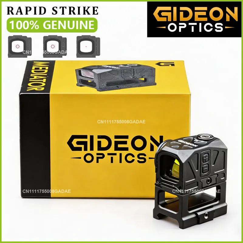 

Оригинальный прицел GIDEON Optics MEDIATOR Red Dot Sight 1×16, полностью закрытый, для пистолетов и ружей, с креплением A-R* / на планку Пикатинни