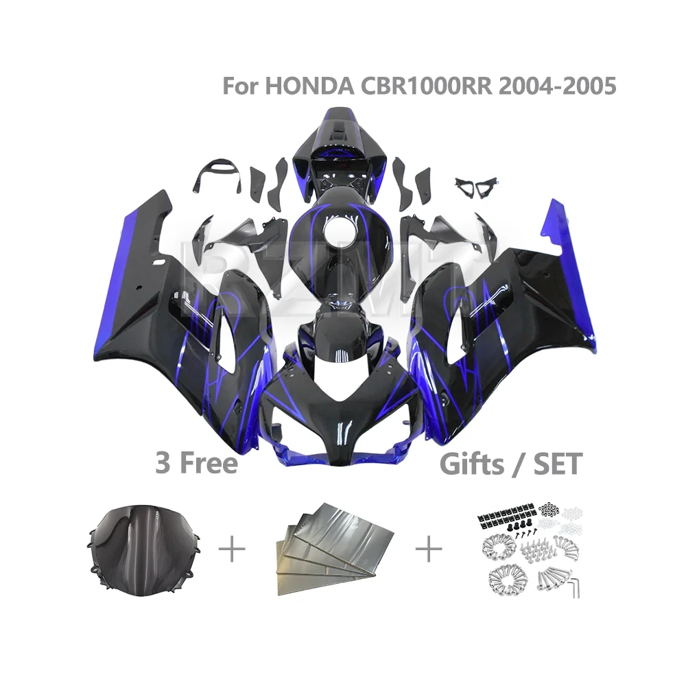 

Комплект обтекателя мотоцикла для HONDA CBR1000RRR 2004-2005 CBR 1000RR ABS, инъекционные индивидуальные обтекатели, комплект деталей для кузова H1005-1023b