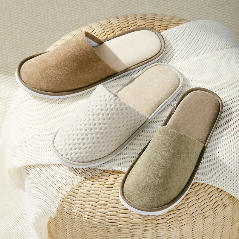 

10pcs Hotel-Grade Thickened Disposable Slippers Specialised for Guesthouses Inns Non-Slip Travel and Home Use Slippers