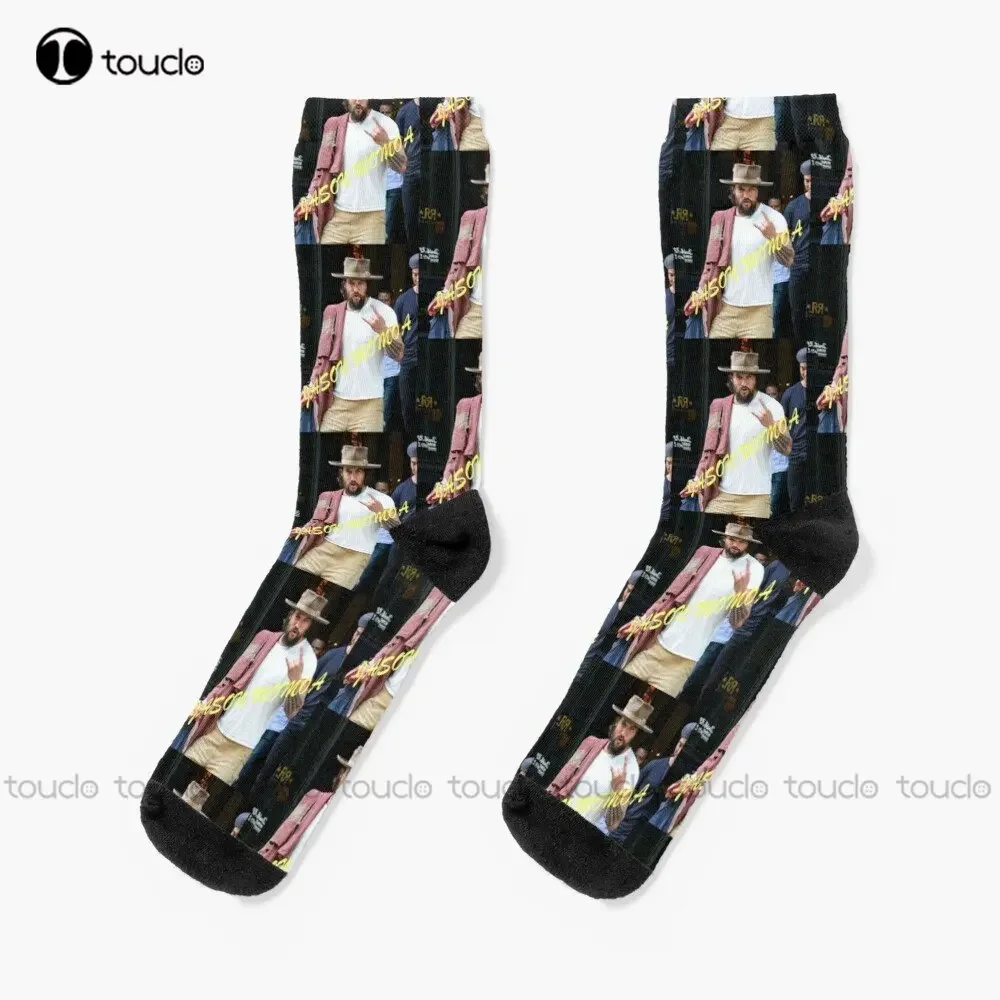

Jaeson Momoa Socks Workout Socks Women High Quality Cute Elegant Lovely Kawaii Cartoon Sweet Cotton Sock Custom Gift New Popular