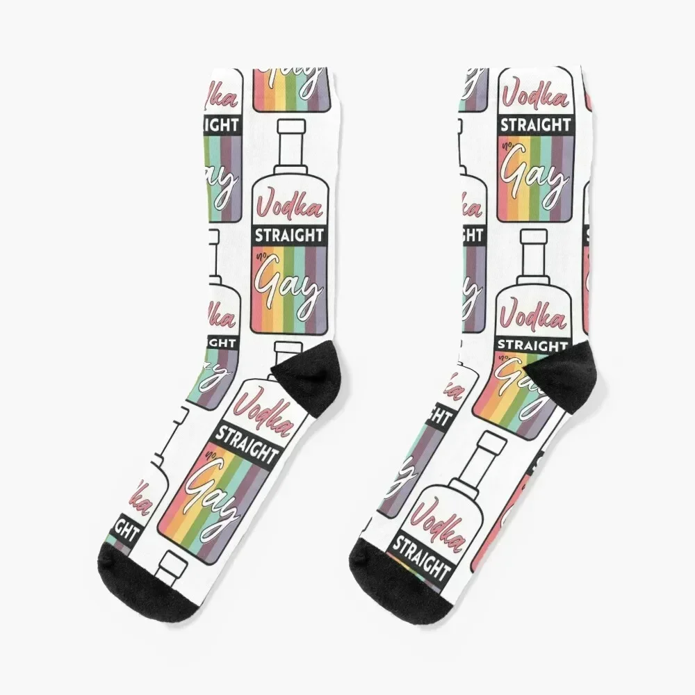 

Gay Vodka Socks cute Antiskid soccer sports and leisure sport Mens Socks Women's