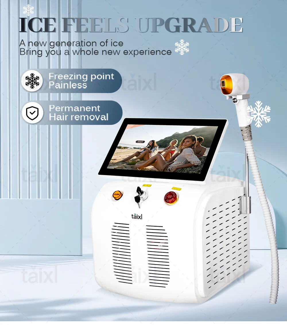 

3500W Diode Laser Hair Removal Laser 808nm Laser Hair Removal Machine Professional Laser Diode Professional Laser 3 Wav