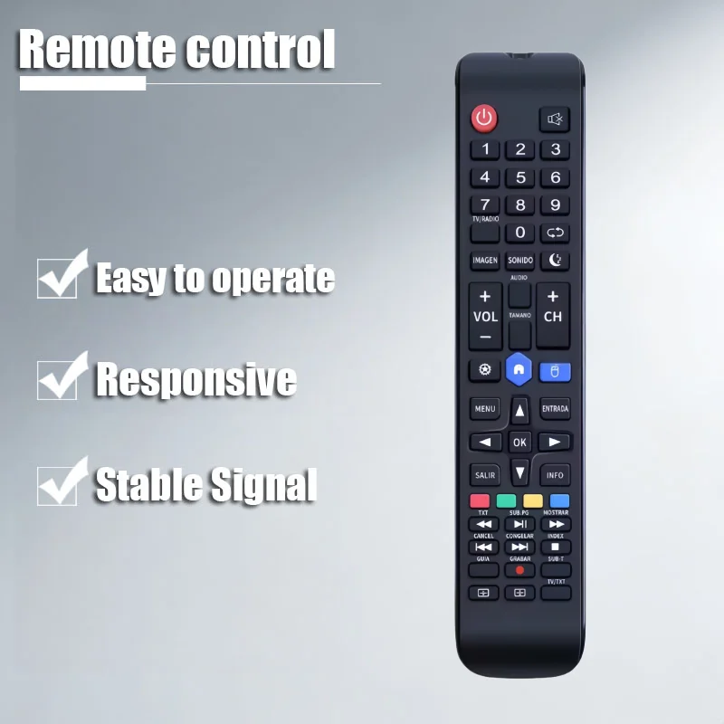 

Replacement Remote Control Compatible with TD SYSTEMS Models K24LM2H K32DLM2H K32DLM3H K32DLM7H K40DLM2F K40DLM3F K40DLM4F