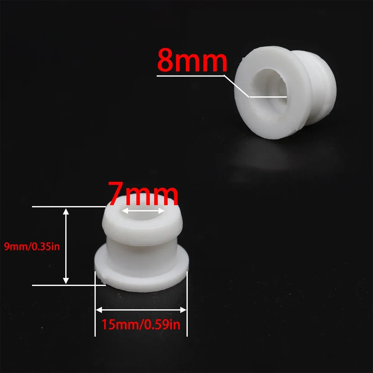6/8pcs For ford Fusion Focus Kuga Mondeo Shifter Cable Bushing AT Gear End Connector Fix Sleeve Grommet Repair Kit DG9Z-7K340-A
