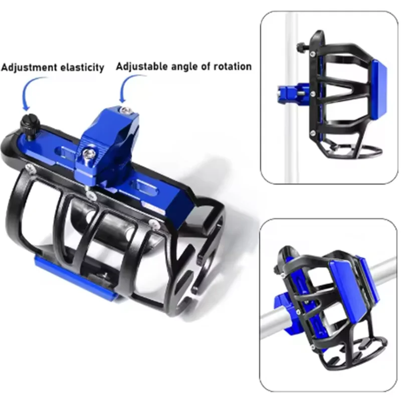 universal For YAMAHA FZ16 FZ6N FZ8 FZ6 FZ25 FZ10 FZ09 FZ07 FZ150I FZ1 Bike Bottle Rack Cages Moto Water Cup Holder Accessories