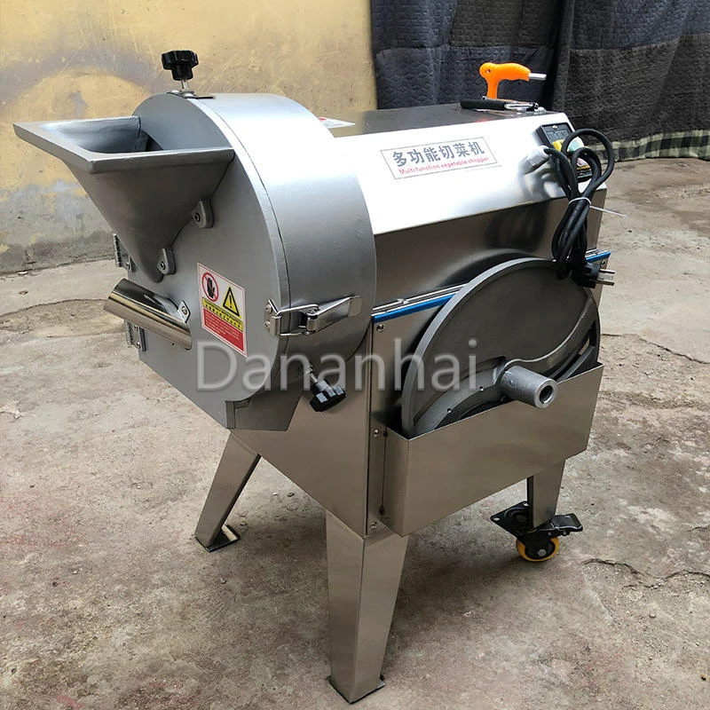 

Электрическая коммерческая овощерезка, многофункциональная овощерезка для помидоров, картофеля, огурца - регулируемая толщина 8 мм, 10 мм, 12 мм