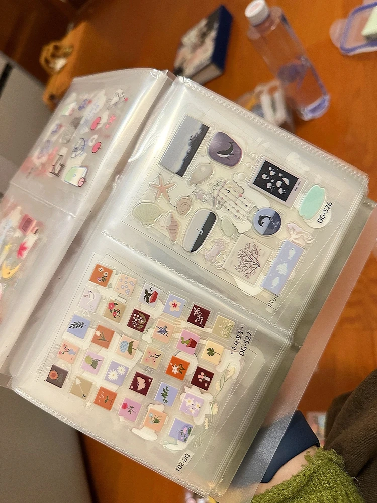 Cute Cartoon Ocean World 3D Jelly Stickers Student Stationery Self-adhesive DIY Resin Gel Decals for Phone Tablet