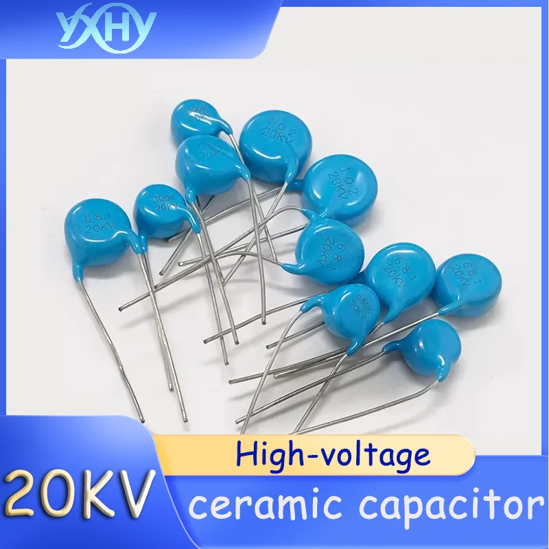 

5pcs high voltage ceramic capacitor 20KV 5P/10P/15P/20P/22P/30P/39P/68P/100P/50PF