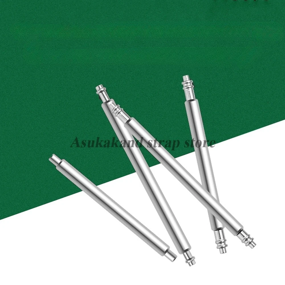 20pcs 16/18/20/22/24mm Stainless Steel Watch Band Pin 2.0mm Diameter Spring Bar Accessories Spring Rod Link Pins SmartWatch Pins