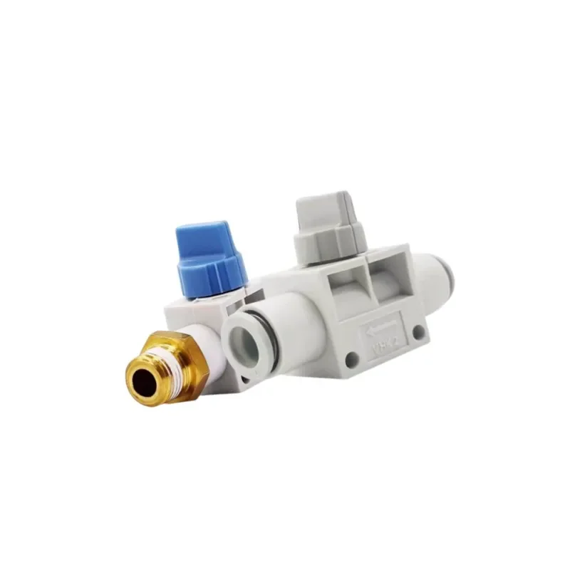 SMC type Finger Valve VHK Series VHK2 VHK3 With exhaust One-touch fitting Pneumatic accessories Switching regulator valve