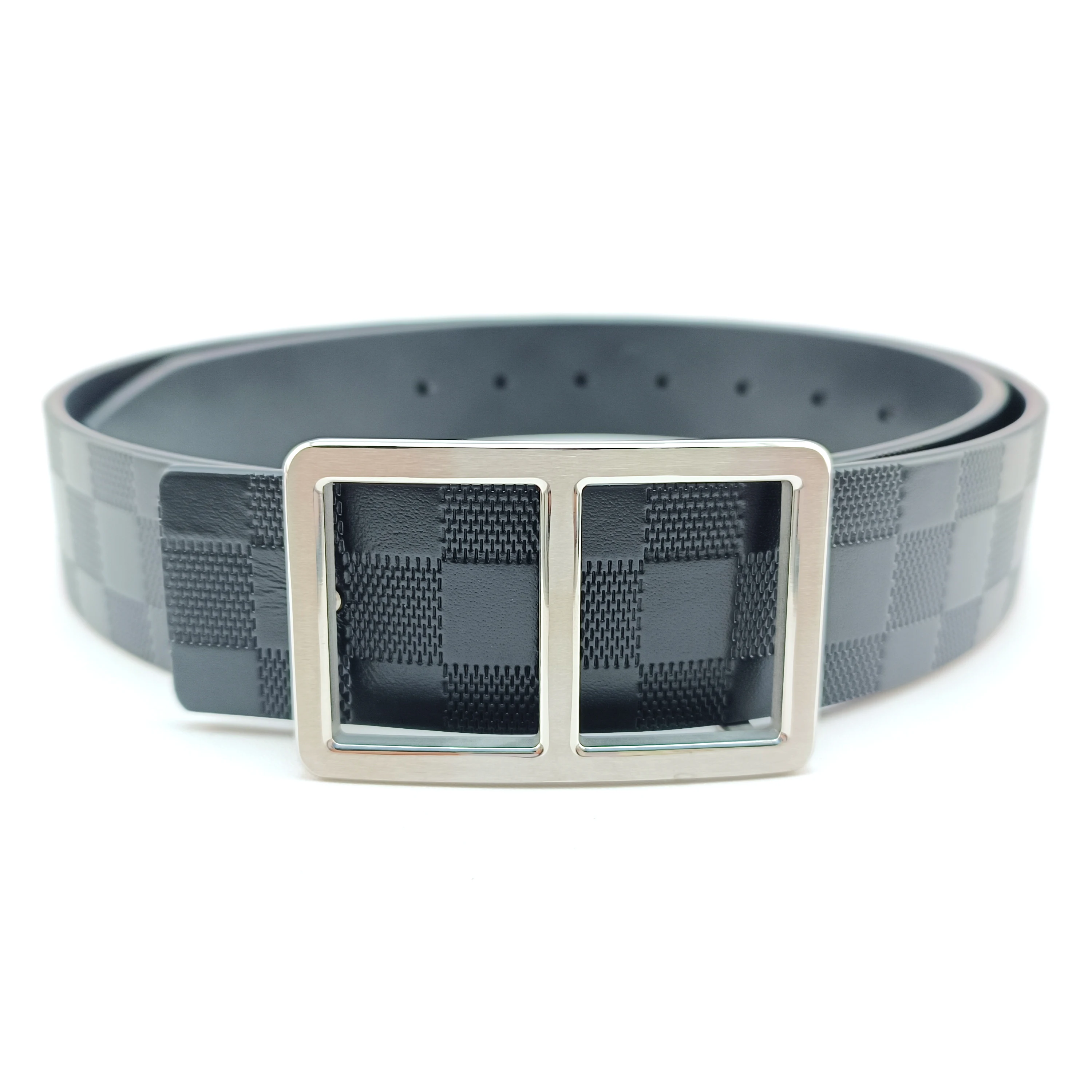 

Men's Lengthened Belt Fashion Belt Cow Belt Famous Designer Belt Buckle Head Stainless Steel Belt Buckle 3.8cm Global Free