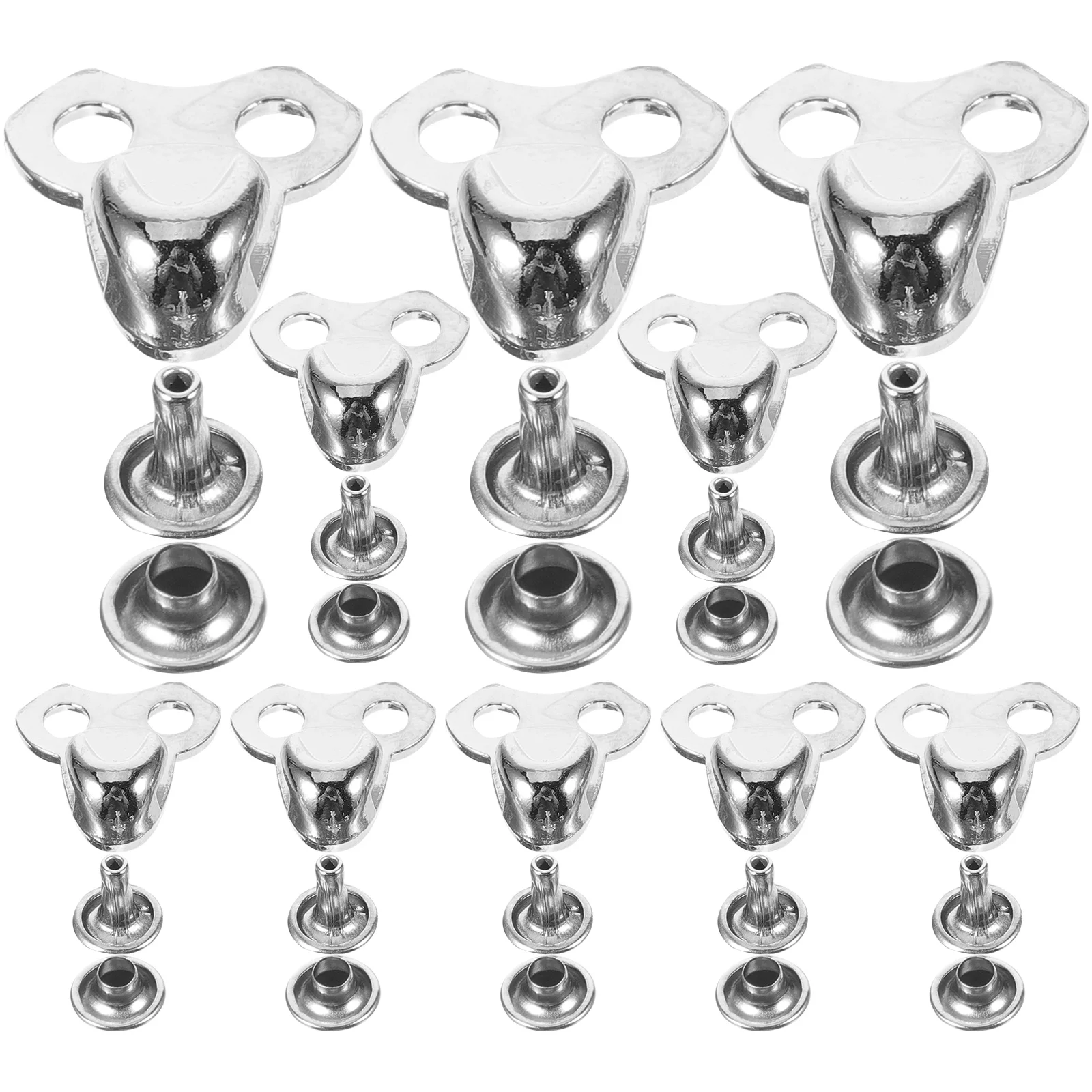 

30pcs Climbing Hook Boot Lace Buckle 20mm Silver Shoe Supplies Boot Repair Buckle Alloy Decorative Hooks Shoe Supplies