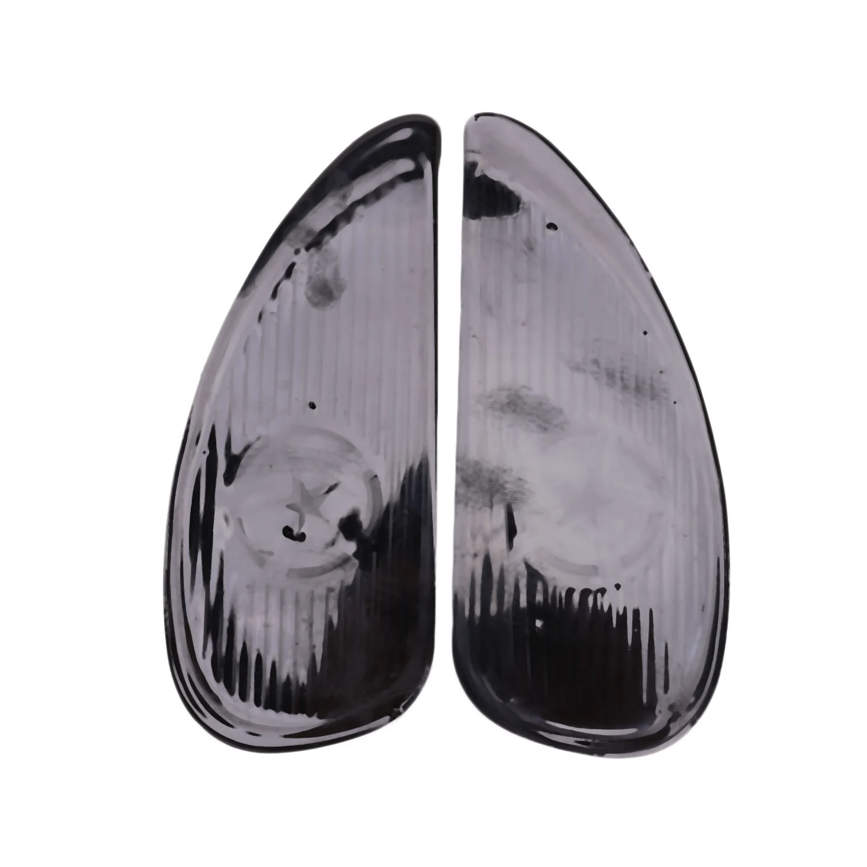 

2Pair Motorcycle Tank Traction Pad Side Gas Knee Grip Protector Anti Slip Sticker For Kawasaki Suzuki Honda Black