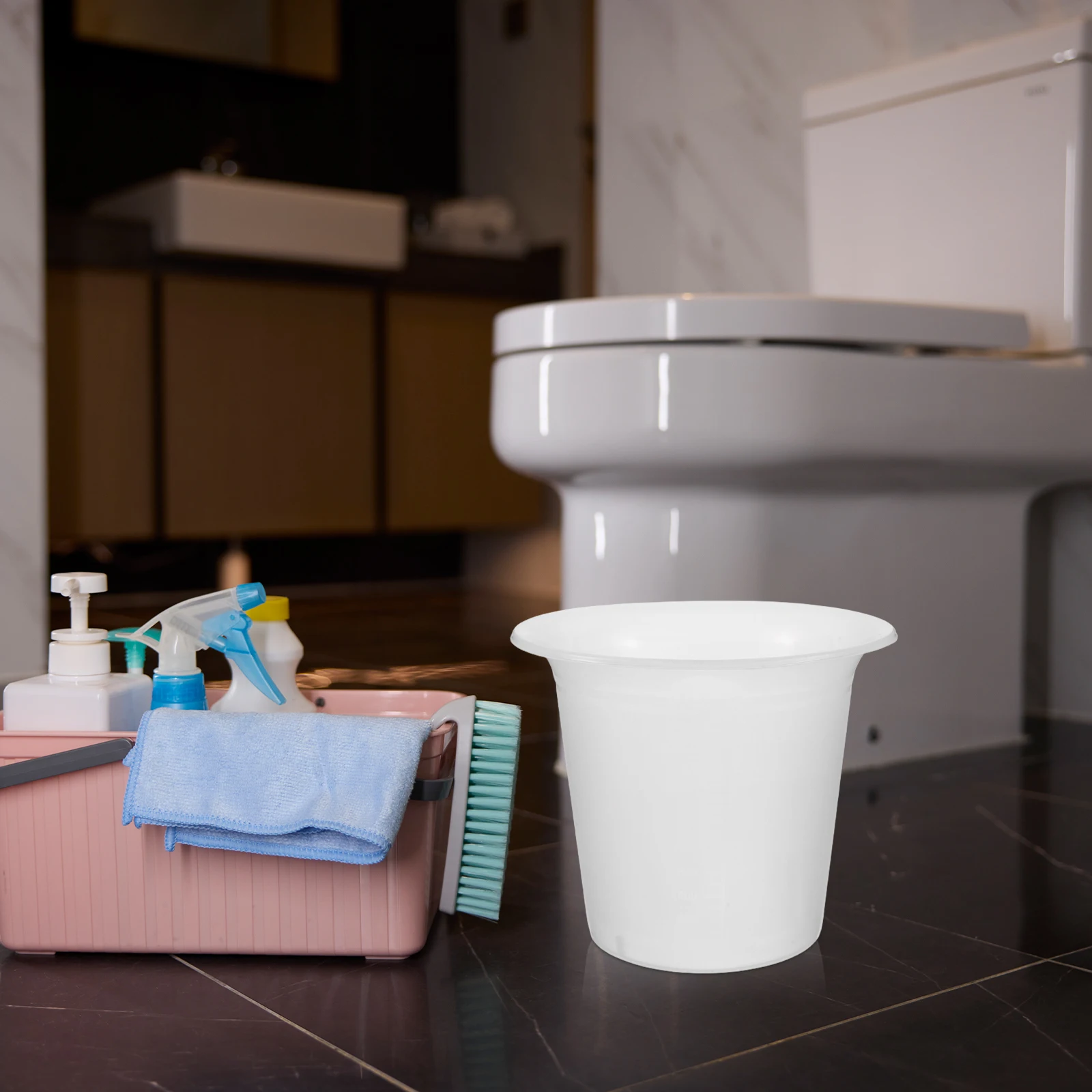 

Portable Chamber Pot With Scale Thickened Urine Bottle Bedside Potty For Men Women Kids Elderly Nonslip Frosted Design Durable