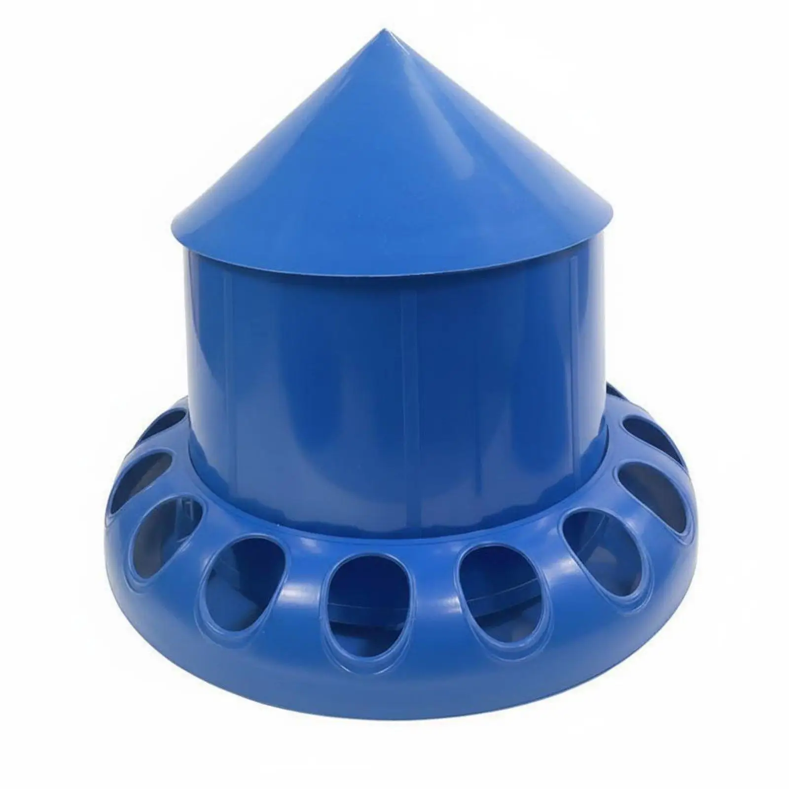 Automatic Fowl Feeder Shielded Lid Anti-Waste Chicken Feeder Easy to Clean