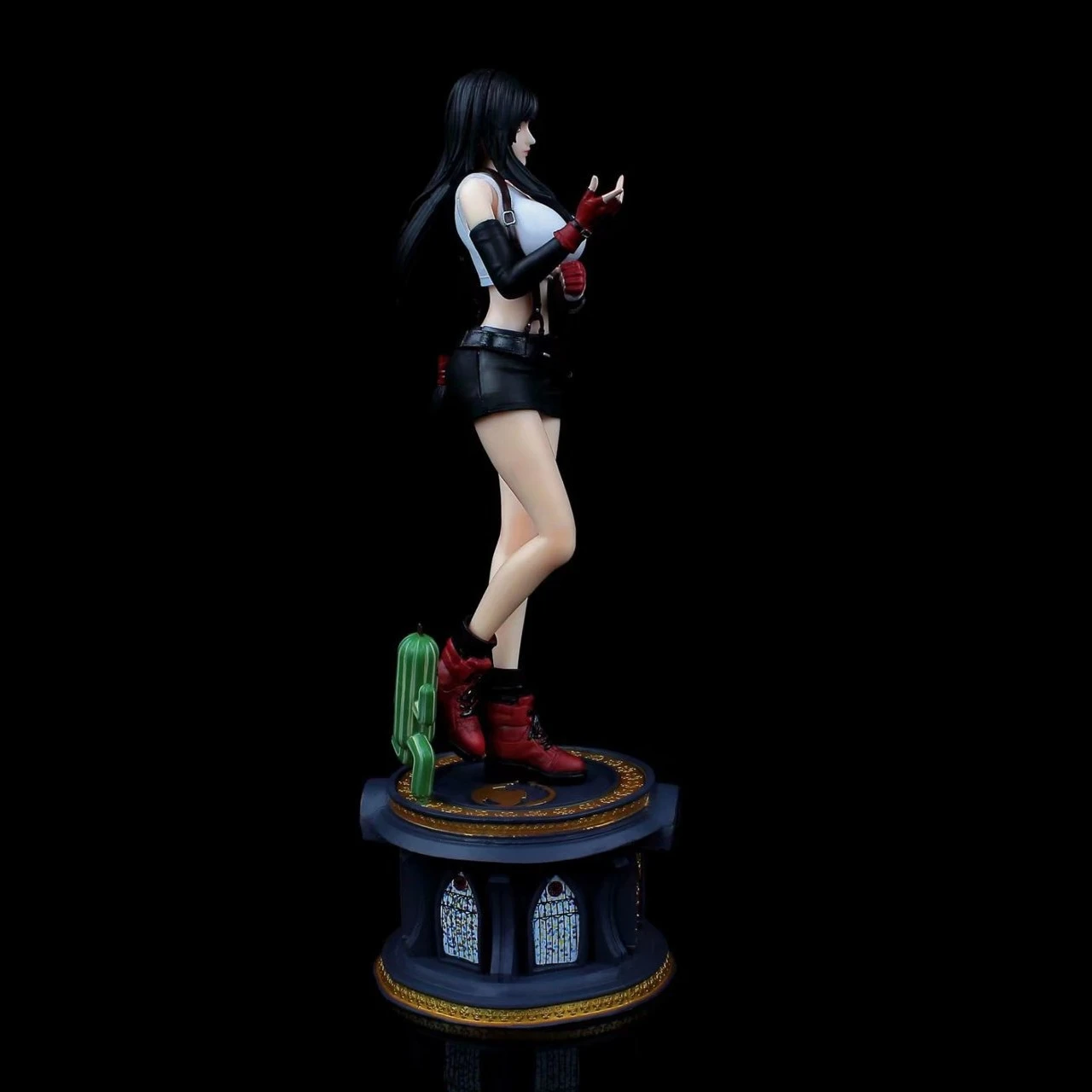 30cm New Anime Figure Tifa Lockhart Perimeter PVC Model Beautiful Girl Statue Desktop Decoration Ornaments Christmas Gifts Toys