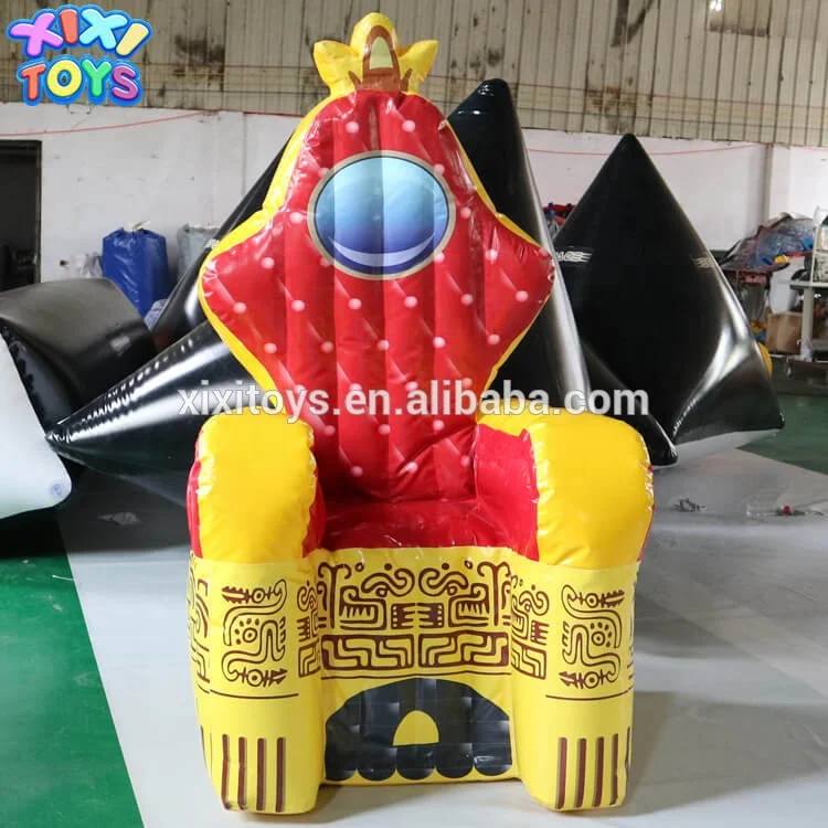 Coofull Inflatable Queen Sofa for Kids Events, Large Inflatables Chair for Birthday Party Fun Equipment