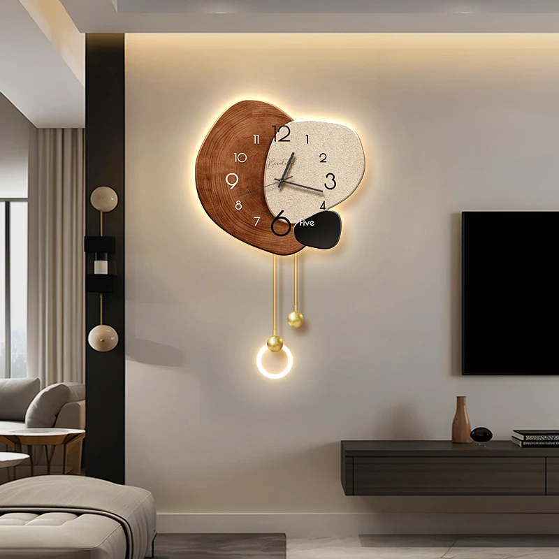 

Simple Modern Wall Clocks Living Room Luxury Vintage Interior Wall Clocks Fashion Nordic Orologio Da Parete Home Decoration
