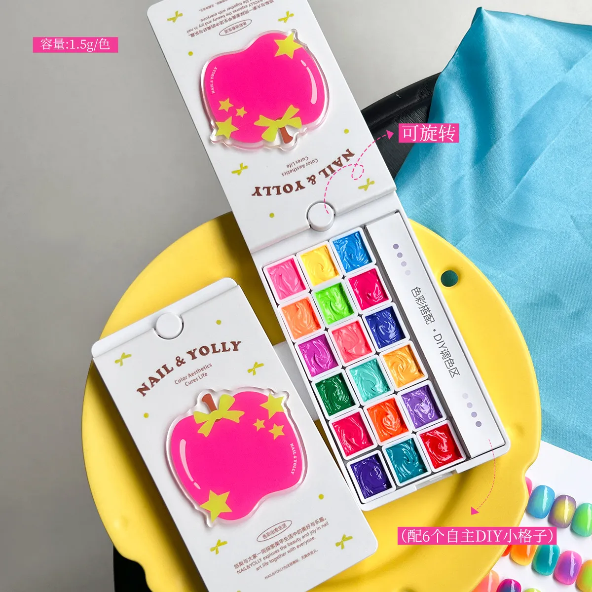 YOLLY 2026 New 18 Colors Multicolor Pat Pat Gel Fashion Long-Lasting High Quality Non-toxic UV Gel for Salon OEM/ODM Wholesale