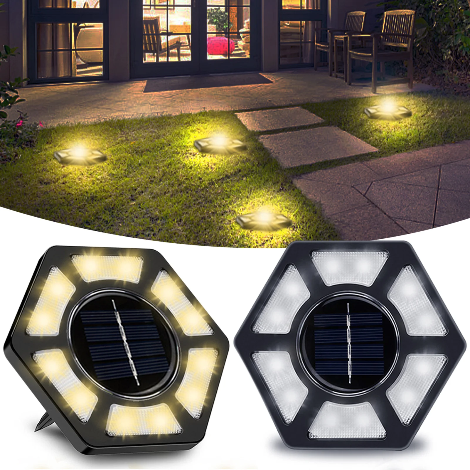 

Solar Charging Buried Light Automatic Lighting Night Lamp For Courtyard Garden