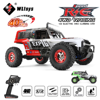 WLtoys 124006 1/12 RC Car off Road 4x4 Trucks With LED light 2.4G Hight Speed Professional Remote Control Climbing Cars For Kid